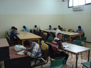 قسم المكتبة - غرفة المطالعة1